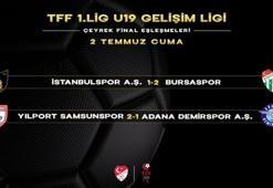 TFF 1. Lig 19 Yaş Altında Bursaspor ve Samsunspor yarı finale çıktı