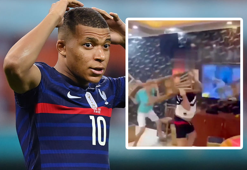 Mbappe penaltıyı kaçırınca taraftarlar televizyonu parçaladı!