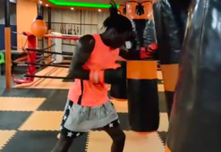 Beşiktaşlı Fabrice N'Sakala, Muay Thai yaparak yeni sezona hazırlanıyor!