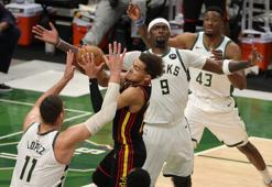 NBA'de Milwaukee Bucks, Atlanta Hawks karşısında seriyi eşitledi
