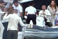 Burak Yılmaz ailesiyle EURO 2020 sonrası moral tatiline çıktı