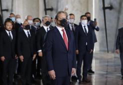 Galatasaray Başkanı Burak Elmas ve yönetimi Anıtkabir'i ziyaret etti