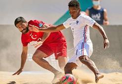 Plaj Futbolu Milli Takımı, Fransa'ya uzatmada 6-5 yenildi