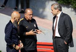Fatih Terim, Burak Elmas, Bahattin Demirbilek zirvesi! Galatasaray taraftarının mest olduğu anlar...