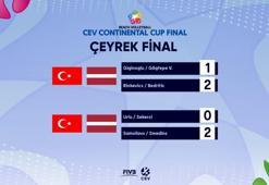 Milli Takım, CEV Continental Cup'a çeyrek finalde veda etti