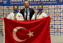 Genç milli judoculardan 1 altın 2 bronzlu kapanış