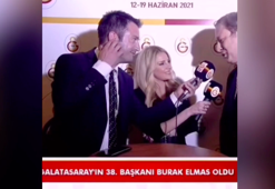 Galatasaray TV spikerinden güldüren gaf! Burak Elmas diyeceğine...
