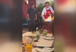 Ünlü şeften Ronaldinho'ya ateşli gösteri