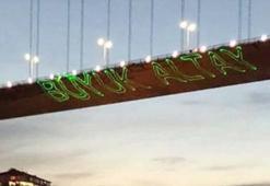 Altay'ın adı İstanbul'da köprüye yazıldı