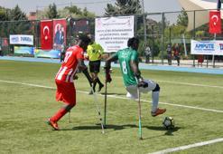 Ampute Futbol Süper Ligi'nde 5. gün maçları oynandı