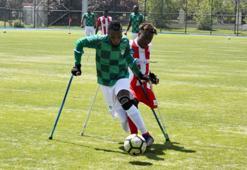Ampute Futbol Süper Ligi'nde 4. gün maçları oynandı