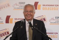 Galatasaray haberi... Eşref Hamamcıoğlu: Biz ne hayal satarız ne de kulübü sattırırız