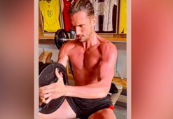 Yusuf Yazıcı, fit görünümüyle dikkat çekti!