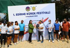 1. Edirne Kürek Festivali tamamlandı