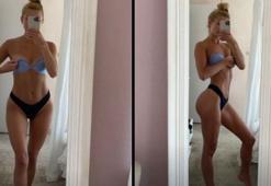 Loris Karius'un eski sevgilisi Pamela Reif, sınırları zorladı!