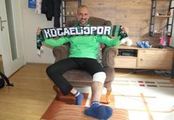 Gol sevinci ile tribünden atladı