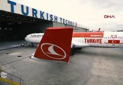 EURO 2020'de A Milli Takımımızı taşıyacak 'Tarihi Forma' uçağı göklerde!