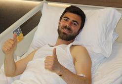 Kutlamalarda yaralanan Kocaelisporlu Bahri Can ve Benhur'dan iyi haber!