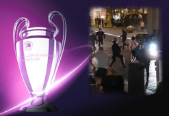 Manchester City ve Chelsea takımının taraftarları birbirine girdi!