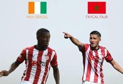 Sivasspor'da Max Gradel ve Faycal Fajr'a milli davet