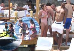 Jose Sosa ve Ryan Donk'un Bodrum keyfi