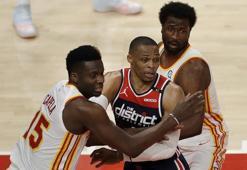 Westbrook'un gecesinde Atlanta, Washington'ı mağlup etti
