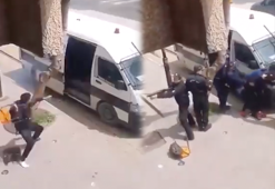 Tunus Ligi'nde polis ve taraftarlar birbirine girdi!
