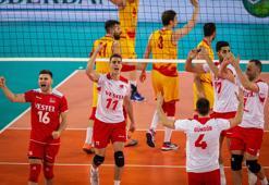 A Milli Erkek Voleybol Takımımız'dan ilk zafer