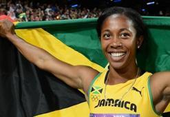 100 metre Fraser-Pryce'ın
