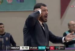 Uşak Sportif-Pınar Karşıyaka maçında olay!