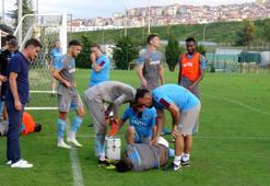 Trabzonspor'da tatsız antrenman! Ekuban ve Fernandes sakatlandı...