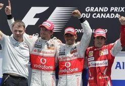 Lewis Hamilton Kanada'da güldü
