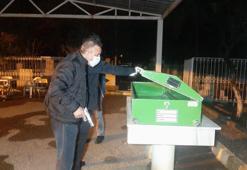 Mezarlıkta korkutan kadın çığlığı