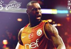 Galatasaraylı LeBron'dan olay yaratan hareket!