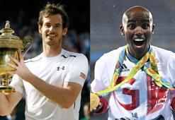 Andy Murray ve Muhammed Farah "Sir" oldu