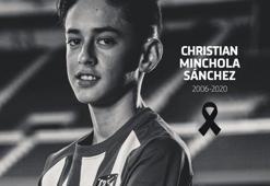 Atletico Madrid'in 14 yaşındaki futbolcusu Christian Minchola hayatını kaybetti