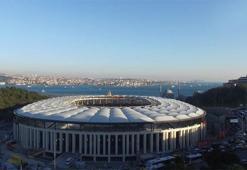 Çatısı biten Vodafone Arena'nın havadan görüntüsü!