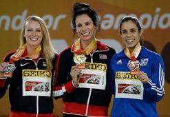 Isinbayeva yok, şampiyon Suhr