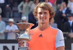 Roma Açık'ta şampiyon Zverev
