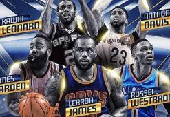 NBA'de yılın en iyi 5'i belli oldu