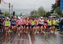 Samsun'da 19 Mayıs Yarı Maratonu koşuldu