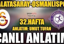 Galatasaray-Osmanlıspor canlı maç anlatımı