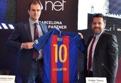 Nef Barcelona ile sponsorluk anlaşması imzaladı