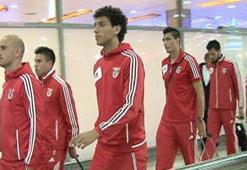 Benfica İstanbul'a geldi