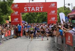 Bozcaada'da yarı maraton