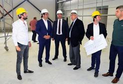 Aydın Örs, adının verileceği salonu gezdi