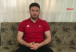 Milli güreşçilerden "Evde spor yap" çağrısı