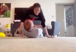 Andres Inıesta ve eşinden yeni challenge!