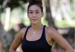 Survivor Berna Canbeldek'ten karantina pozu