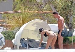 Cristiano Ronaldo sevgilisi Georgina Rodriguez tatilde